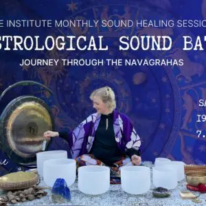 Astrological sound bath, journey through the navagrahas