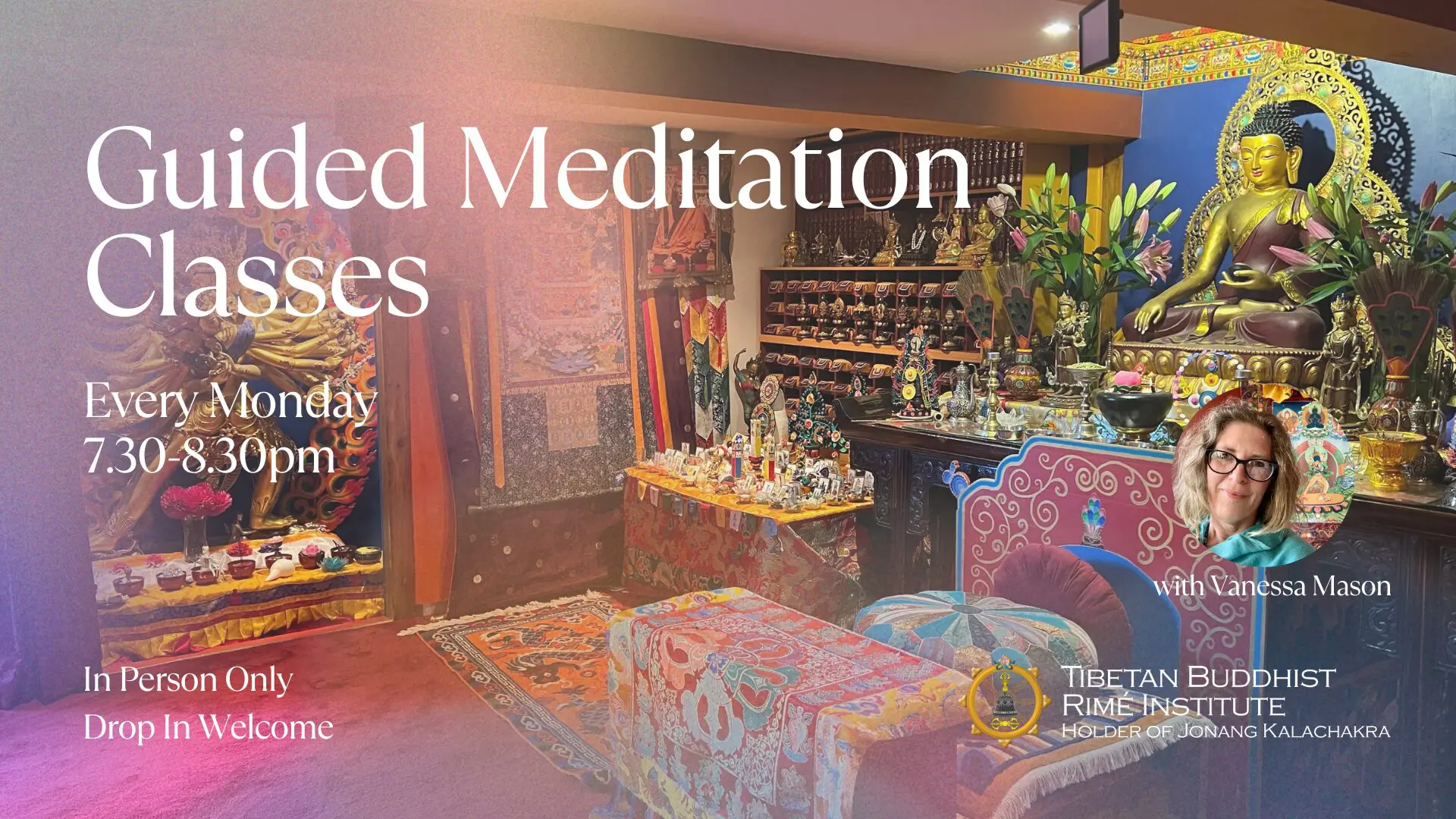 Guided Meditation Classes with Vanessa Mason