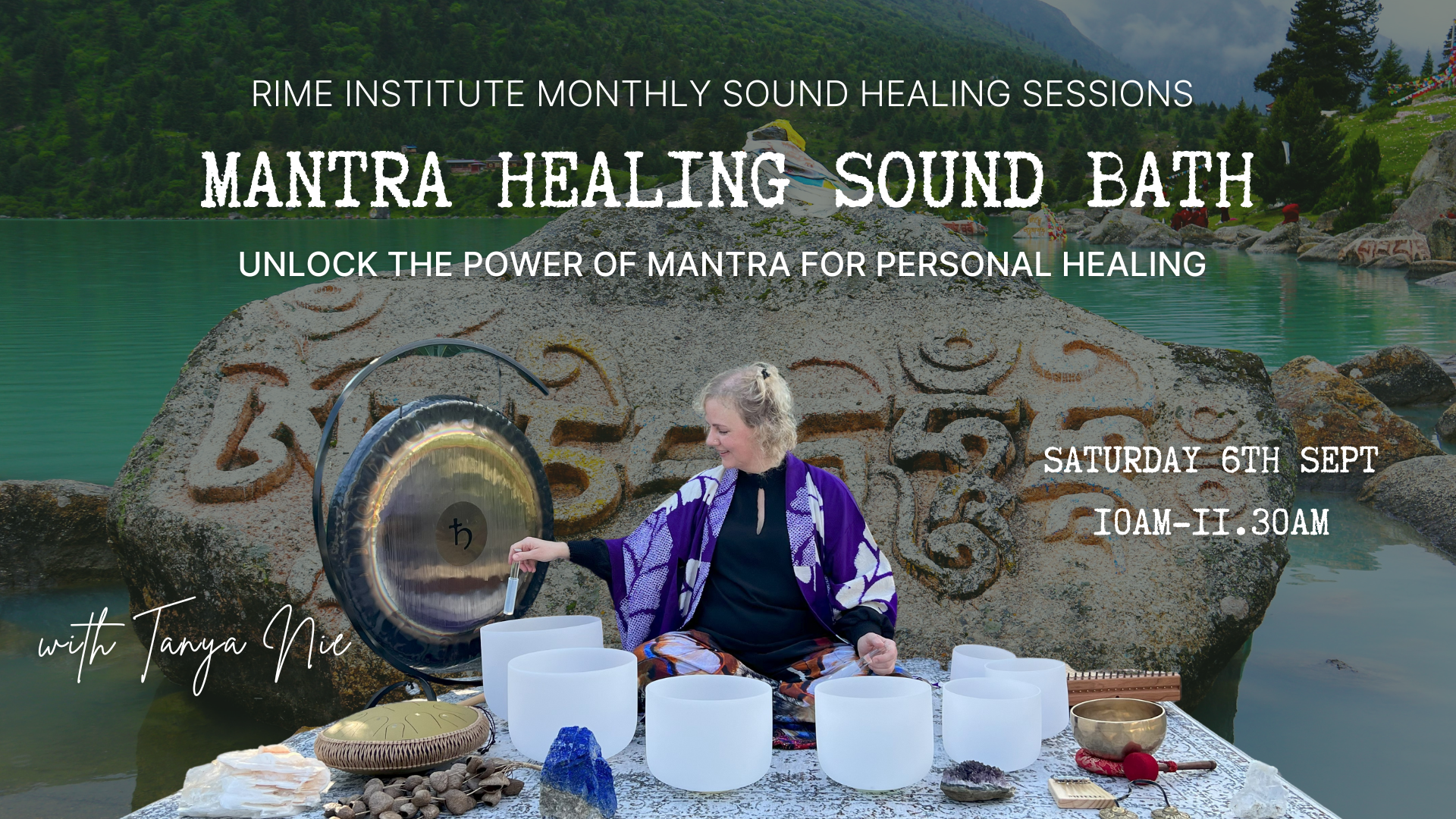 Mantra healing sound bath, unlock the power of mantra for personal healing