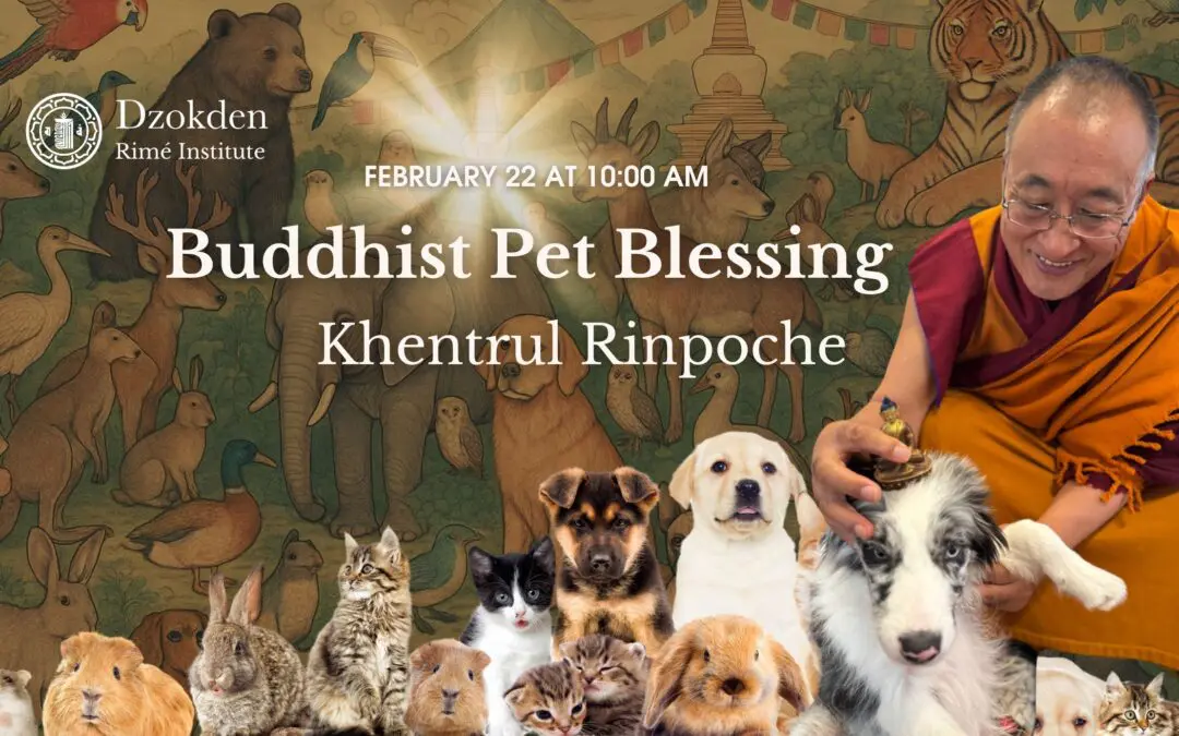 2026 Buddhist Pet Blessing with Khentrul Rinpoche