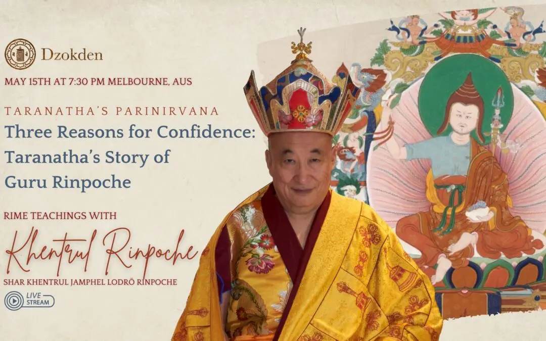 Three Reasons for Confidence: Tāranātha’s Story of Guru Rinpoche
