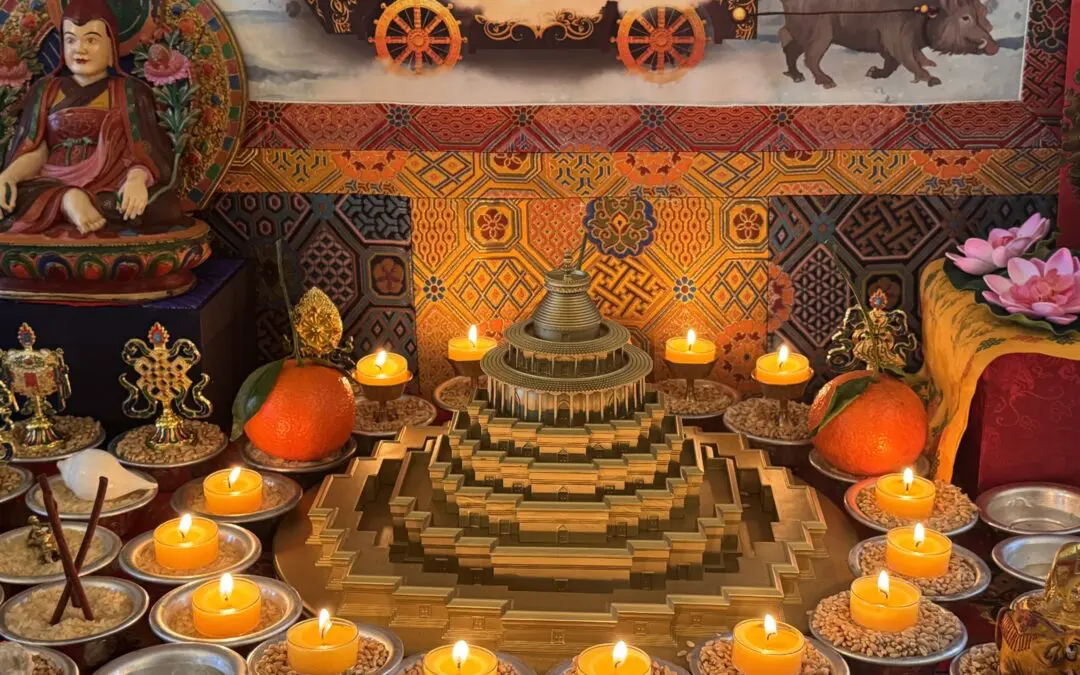 Dolpopa’s Stupa from Dzamthang arrives in Australia