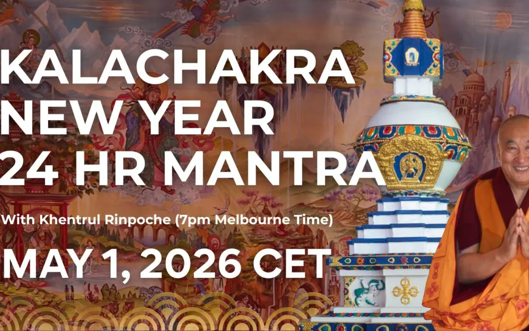 Kalachakra New Year & Wheel Turning Day: 24-Hour Global Prayer